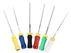 6pcs/caixa Arquivos do canal radicular K Arquivos do tratamento endôntico Dental Endo Arquivos Niti Dental K Arquivo