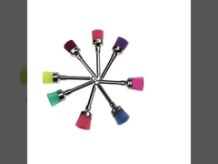 escova de nylon colorida de alta qualidade 100pcs por caixa escova de polimento dental
