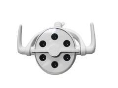 Luz Odontológica LED Sem Sombra de 6 Lâmpadas para Cirurgia Oral e Exame