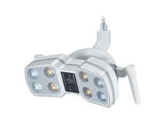 Luz Dentária LED de 8 LEDs com Interruptor Sensor Cadeira Dentária Luz Fria Refletor Quadrado Demonstração da Lâmpada Dentária