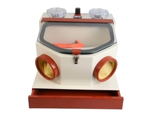 Veja Por Que Escolher Jato de Areia Dental de Caneta Dupla com Janela Grande e Gaveta - Equipamento de Laboratório Odontológico Potente