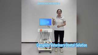 Carrinho odontológico veterinário completo | Introdução à configuração do produto