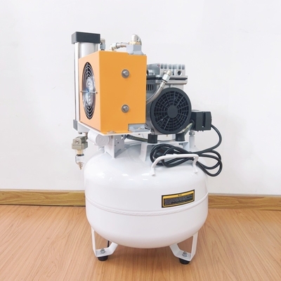 Compressor dental de ar livre de óleo com secador 32L Compressor de bomba de vácuo silencioso