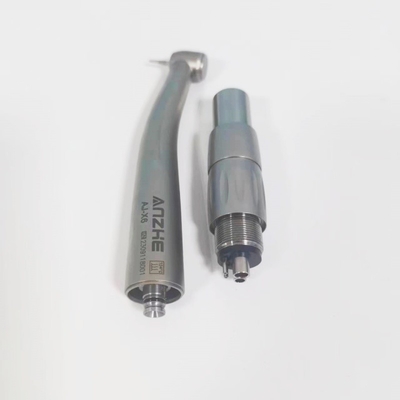LED de alta velocidade 4 buracos porta-malas Turbina clínica odontológica Fibra óptica porta-malas odontológica