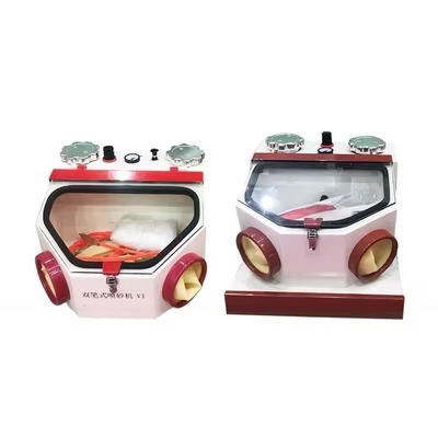 Dois canetas de polir dentes Sanblaster limpeza oral Dental Sandblaster com gabinete
