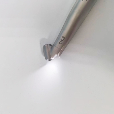 Anel Vermelho Ferramentas Cirúrgicas Dentárias Turbina 1: 4.2 Baixa Velocidade 45 Graus Dentário