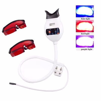 Cadeira Dentária montada Lâmpada de clareamento de dentes 8 luz LED Máquina de clareamento de dentes para clínica dentária