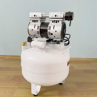 70L/Min Motor de cobre Compressor de ar médico silencioso 32L Compressor dental Uso para uma cadeira dental