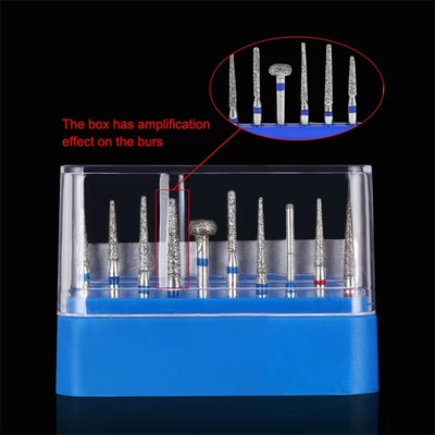 Custom Accept Dental Diamond Burs FG Kit de Polir Dentes Cirúrgicos