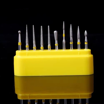Forro Dental de aço inoxidável 1.6mm Dental Diamond Bur para peças de mão de alta velocidade
