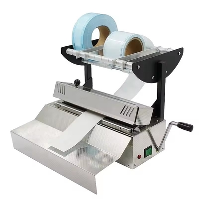 Máquina de vedação de bolsas dentais de esterilização de aço inoxidável 500W