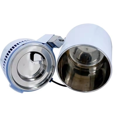 Máquina de água destilada de 750W 4L balde de plástico destilador automático de água dental