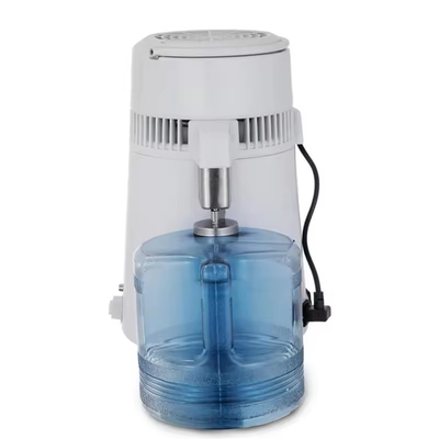 Destilador de água de 4 litros para uso doméstico de aço inoxidável Dispositivo de destilação dental de água de 1,5 litros por hora