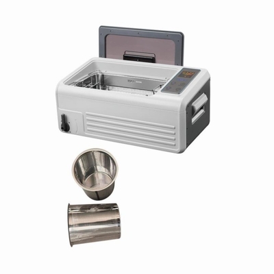 Melhor Vendedor Máquina de Limpeza Ultrassônica Doméstica SUS304 6L Limpador de Vapor de Laboratório Dental