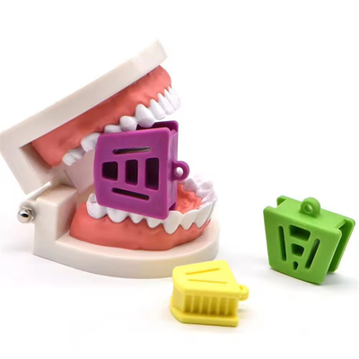 Dentista de borracha descartável mordida abrador 3 tamanho Funcional para dentista Dental Month Prop