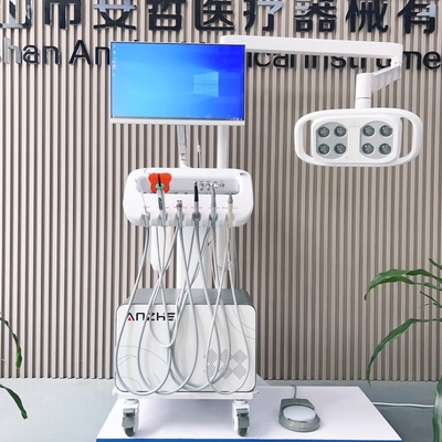Lâmpada de cadeira dental sem sombra personalizada 8 olhos unidade dental luz LED com sensor