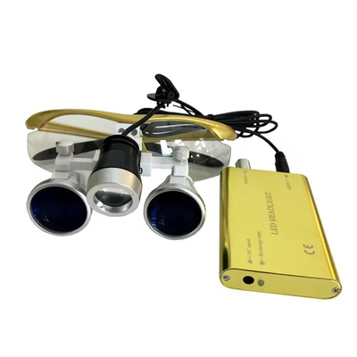 2.5X/3.5X Amplificador Dental Com Luz de Cabeça LED Ferramenta Cirúrgica Útil Lúpulas Dentárias