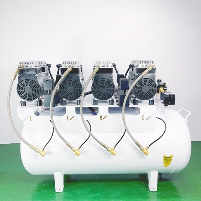 Foshan fábrica compressor de bomba dental de ar 128L 3400W compressor dental silencioso