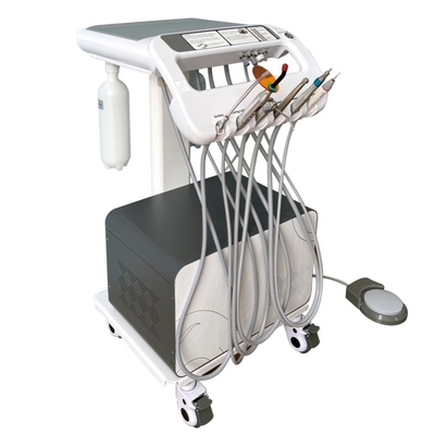 Trolley Dental Móvel Tudo em Uma Unidade Dental Móvel Com Compressor