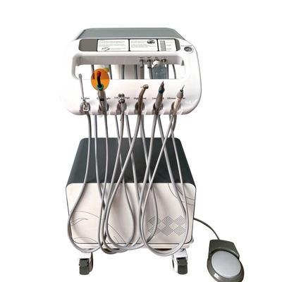 Trolley Dental Móvel Tudo em Uma Unidade Dental Móvel Com Compressor