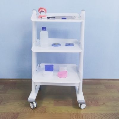Equipamento Dental Carrinho Médico de Trolley Carrinho Dental Móvel Durável de Aço Inoxidável