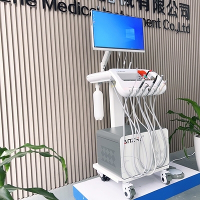 Fábrica Venda Quente Bancada Dental Anzhe Unidade Dental Portátil Com Computador