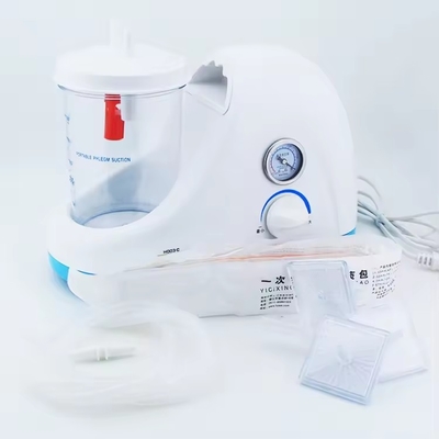Dispositivo de sucção dentária de tamanho pequeno Hospital Sucção dentária motorizada de uso doméstico Máquina ejetora de saliva portátil