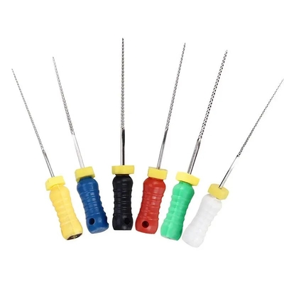 6pcs / caixa canal radicular K arquivos endôntico tratamento dental Endo arquivos Niti Dental K arquivo