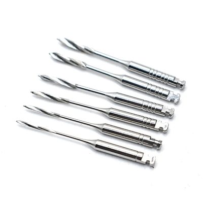 Instrumento de canal radicular endodôntico dentário 32 mm Dental Pesso Reamers para ampliação da porção cervical
