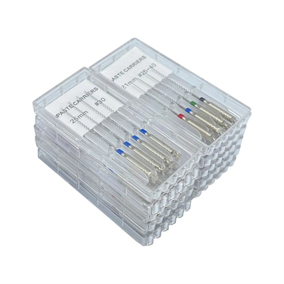 Carregadores de pasta dentária Lentulo 21mm 25mm 28mm Arquivos endodônticos assortados