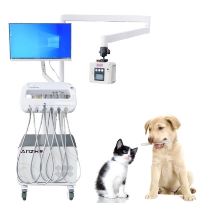 Clínica de animais de estimação Carrinho dentário móvel Hospital de animais Carrinho de operação multifunção Equipamento dentário veterinário Carrinho de tratamento de dentes