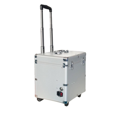 Unidade de entrega dental portátil com sistema de compressor de ar Unidade dental móvel de 550W Maleta Mini Turbina de tratamento dental