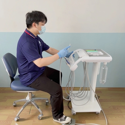 Preço por atacado Unidade Dental Móvel 4 Roda Universal Dental Carrinhos de Tratamento Móvel Dental Fábrica Carrinhos Dentários Portáteis