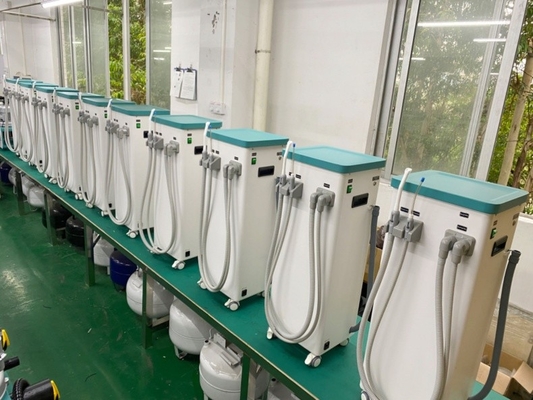 Equipamento de máquina de sucção dentária profissional Instrumento de potência portátil Unidade de sucção dentária desmontável