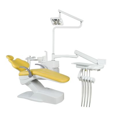 Cadeira de clínica dental com função de clareamento de dentes Luz LED Custom Acceptar Equipamento Dental Cadeira Dental Unidade