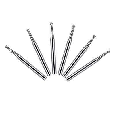 Dental Tungsténio Carbide Bur Round Tipo Multi Tamanho 2.35mm Carbide Bur Alta Qualidade Dental Borra Polish