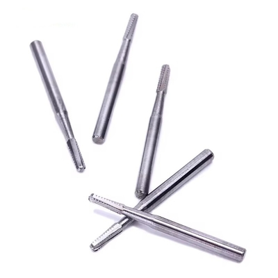 Dental Tungsténio Carbide Bur Round Tipo Multi Tamanho 2.35mm Carbide Bur Alta Qualidade Dental Borra Polish