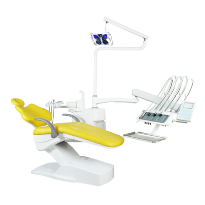Foshan Factory Dental Chair Unit 16 Sets Um recipiente com luz de cura gratuita e Scaler Dental