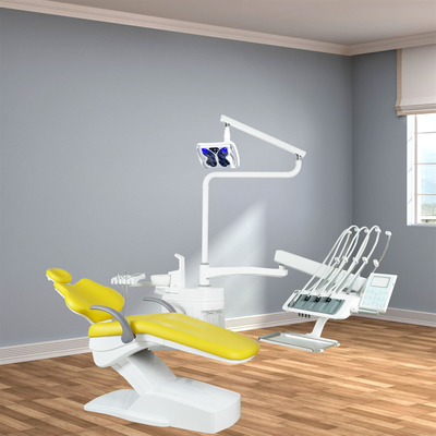 Foshan Factory Dental Chair Unit 16 Sets Um recipiente com luz de cura gratuita e Scaler Dental