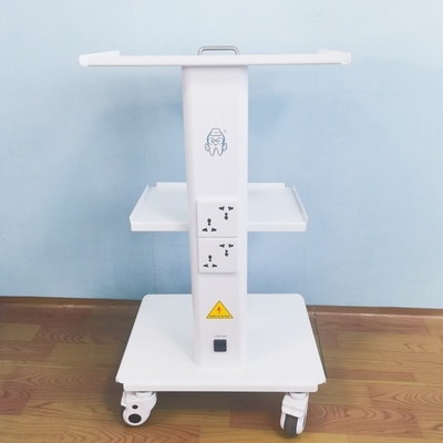 Caminhão de instrumentos móveis de clínica dentária Caminhão de instrumentos móveis dentários com travagem de travagem Caminhão dentário portátil de carrinho