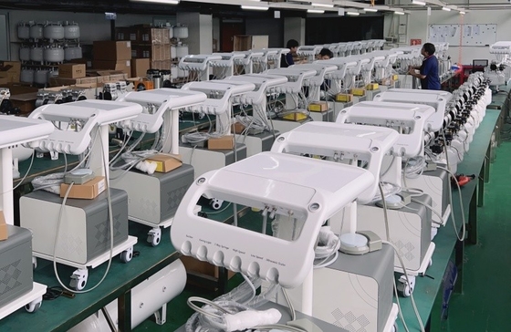 Unidade Móvel de Tratamento Dentário Animal para Clínica Veterinária Equipamento Veterinário Unidade de Entrega Odontológica para Animais Carrinho Odontológico para Animais de Estimação