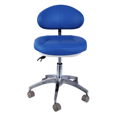 Sento Dentista de Micro Fibras de Couro Cadeira Rotativa Cadeira de Clínica Dental Encosto Ajustável Cadeira de Assistente Dental