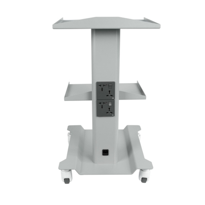 Carrinho de Ferramentas para Clínica Odontológica, Design Robusto, Metal, Móvel, Carrinho de Instrumentos, Venda Imperdível, Cor Cinza, Carrinho de Entrega Médico Móvel