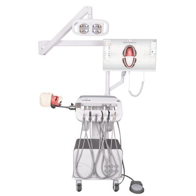 Unidade de educação de simuladores dentários Escola dentária Sistema de simulação de prática Implante dentário Cabeça fantasma