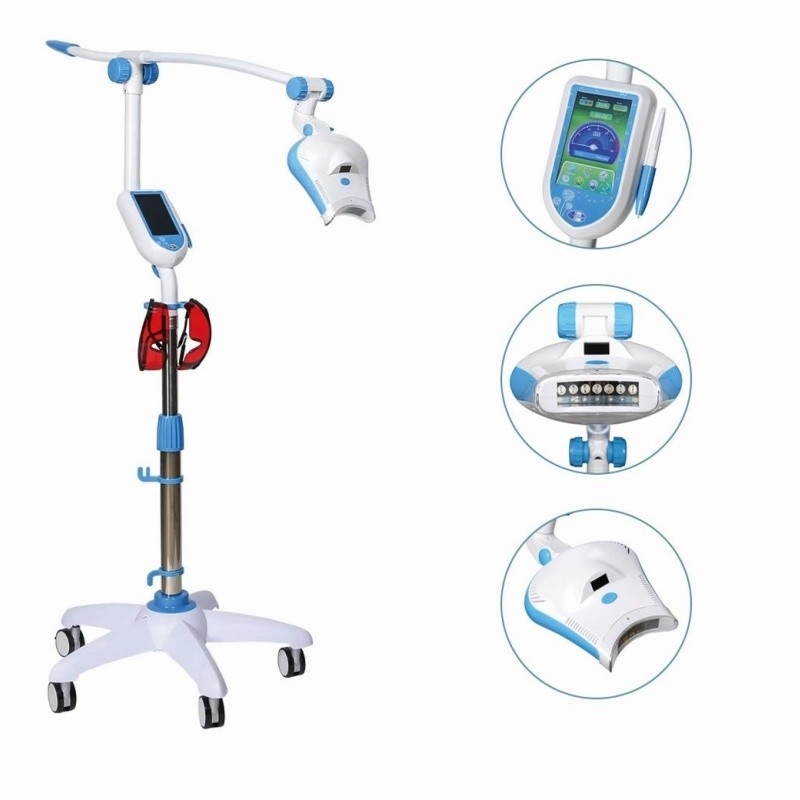 30 minutos Dispositivos de clareamento de dentes com 3 cores LED Screen Dent whitening Machine