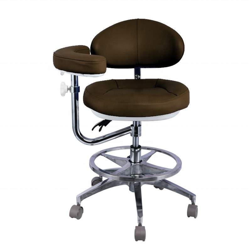Desenho de luxo Sento Dentista Sento Médico Trabalho Para Microscópio Sento Cirúrgico Com Encosto