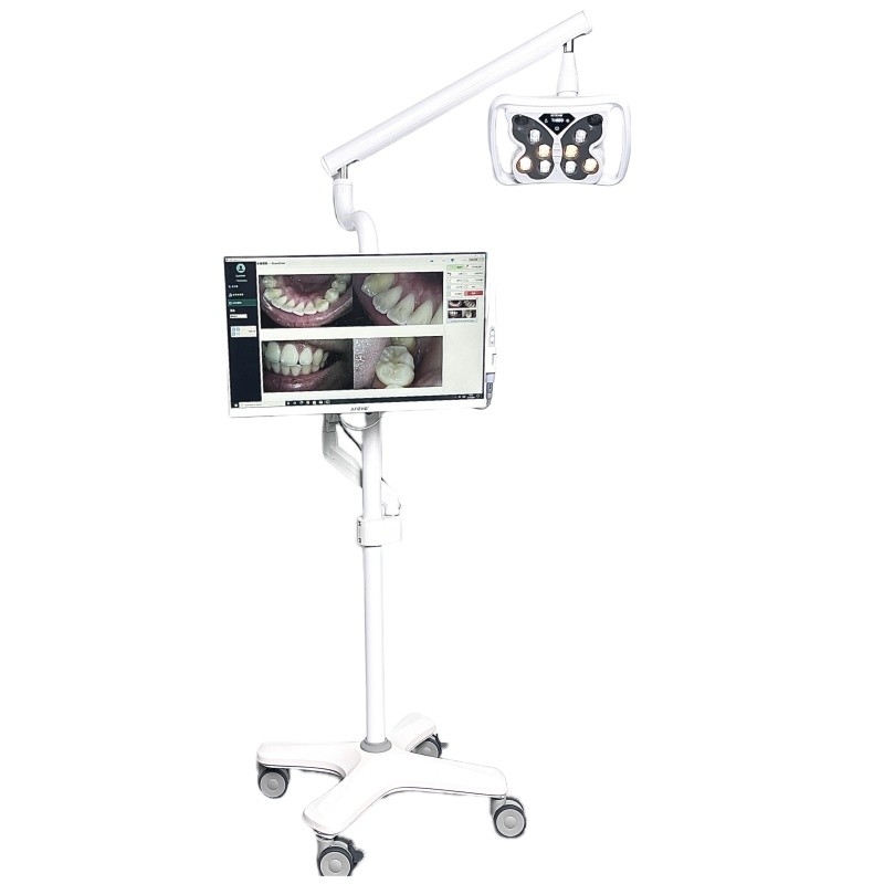 Máquina de clareamento de dentes de 12W para salões de beleza 10 olhos 3 cores Zoom Máquina de clareamento de dentes com PC
