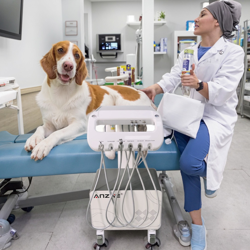 Fábrica de Equipamentos Veterinários de Foshan Unidade Móvel de Entrega Dental