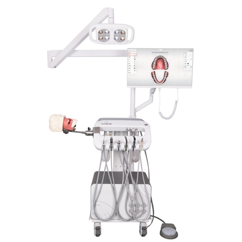 Unidade de educação de simuladores dentários Escola dentária Sistema de simulação de prática Implante dentário Cabeça fantasma