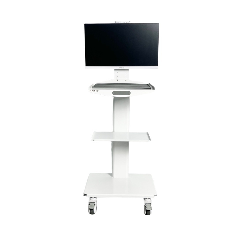 Carrinho Odontológico Móvel Carrinho Odontológico Móvel Médico Grande Lugar Carrinho Odontológico Monitor Odontológico Carrinho de Digitalização Oral com Quatro Rodas